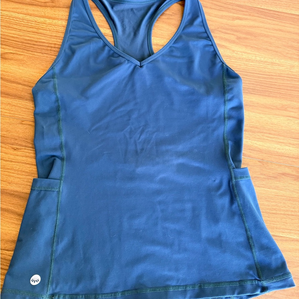 Senita Athletics Navy Tank Top